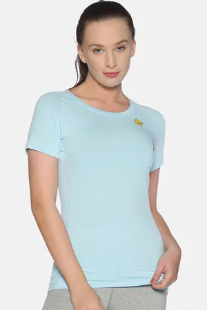 Campus Women Blue Running T-shirt
