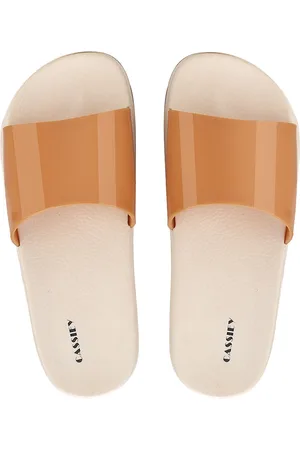 CASSIEY Women Colourblocked Sliders