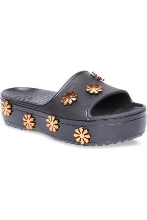 Crocs platform 2024 metallic bloom