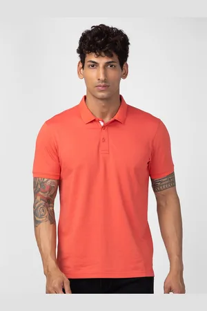 SPYKAR Men Polo Collar Slim Fit Cotton T-shirt