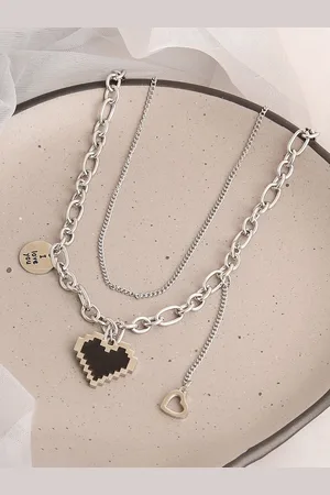 Krelin Silver-Plated Layered Necklace