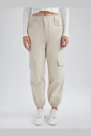 DeFacto Women Smart Cotton Joggers Trousers