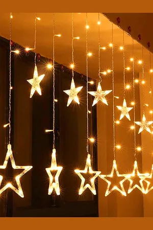 Ascension Warm White LED Star Shaped String Lights