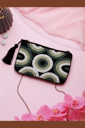 Priyaasi Structured Handheld Bag With Embellished