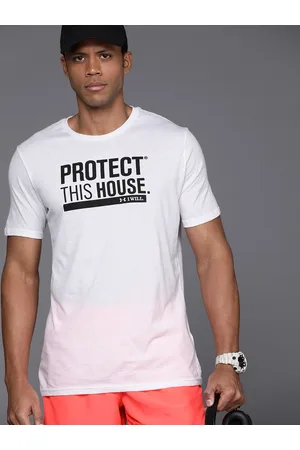 Under Armour Typography Printed Loose Fit Protect This House Training Tshirt