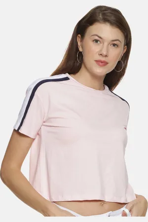 Campus Pink Boxy Top