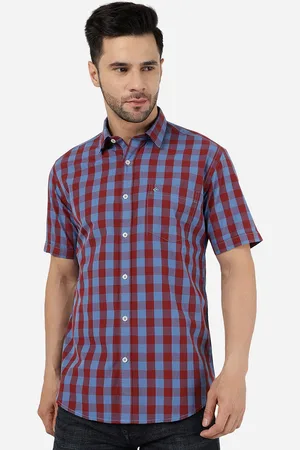 Greenfibre Buffalo Checked Pure Cotton Formal Shirt