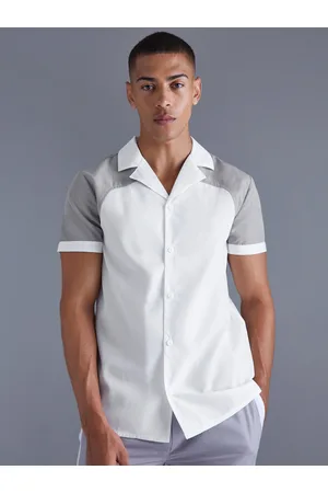 Boohoo Solid Opaque Casual Shirt