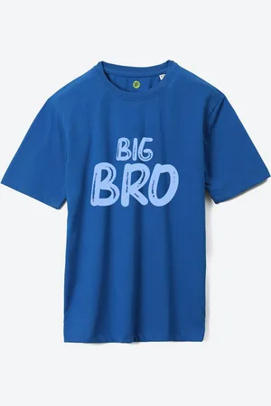 YK Boys Typography Printed Round Neck Regular Fit CottonT-Shirt