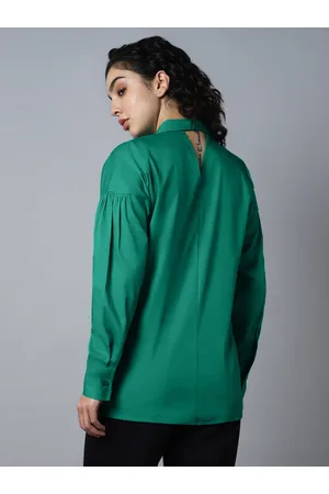 High Star Classic Spread Collar Long Sleeve Casual Shirt