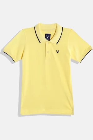 Allen Solly Boys Polo Collar Pure Cotton T-shirt