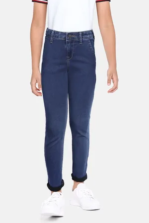 HERE&NOW Boys Blue Slim Fit Stretchable Jeans