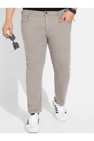 Instafab Men Plus Size Jean Relaxed Fit Clean look Cotton Jeans