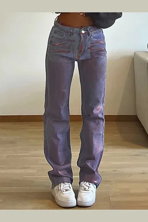 LULU & SKY Women Straight Fit Low-Rise Stretchable Jeans
