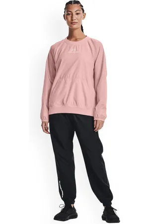 Under Armour Women UA Rush Woven Relaxed-Fit Joggers