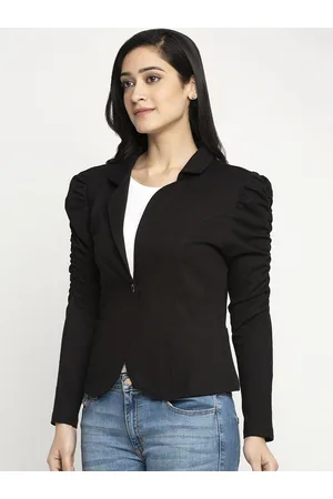 DressBerry Lapel Collar Lightweight Tailored Jacket