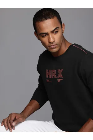 Buy HRX By Hrithik Roshan Men Printed Hooded Basketball T Shirt