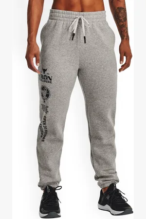 Under Armour UA Project Rock Women Gym Fleece Printed Relaxed-Fit Joggers
