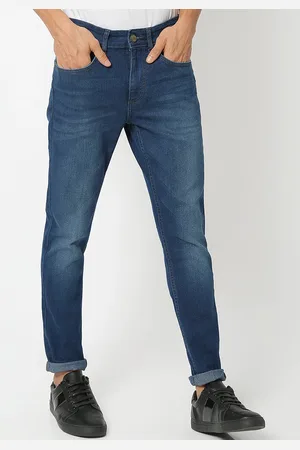 FUBAR Men Slim Fit Clean Look Light Fade Jeans