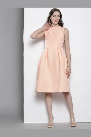 Boohoo Sleeveless Fit & Flare Dress
