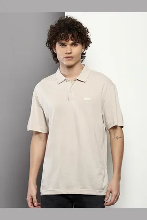 Calvin Klein Men Polo Collar T-shirt