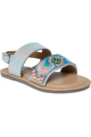 Pantaloons Girls Multicoloured Open Toe Flats