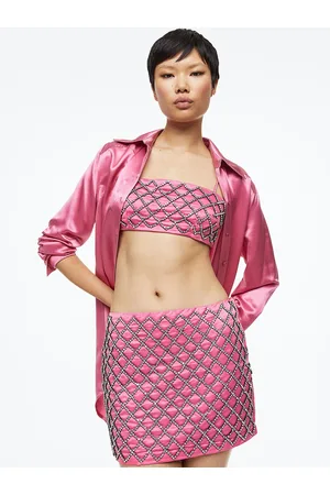 H&M Rhinestone-Embellished Crop Top