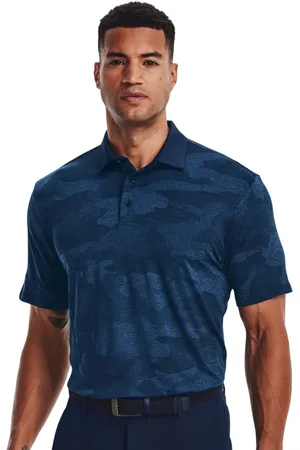 Under Armour UA Playoff Camo Jacquard Polo Relaxed Fit T-Shirt