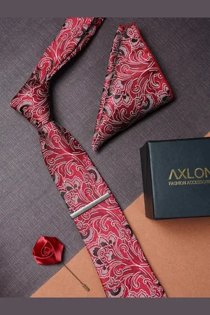 AXLON Men Printed Accessory Gift Set