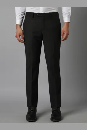 Louis Philippe Men's Relaxed Fit Formal Trousers (LPTPMRGBZ73818_Beige_38)  : : Fashion