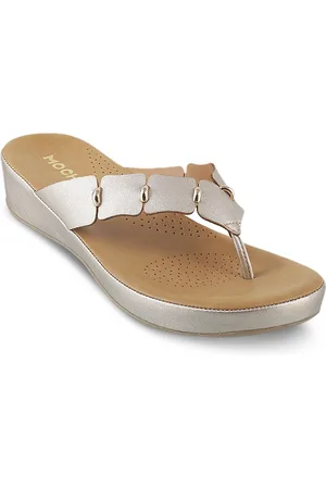 All Things Mochi Women Silver Coloured Solid Sandals