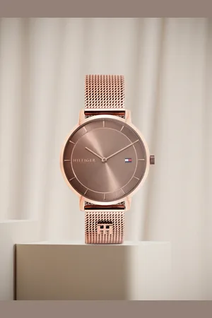 Tommy Hilfiger Women Bronze-Toned Dial & Straps Analogue Watch TH1782287W