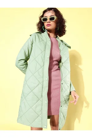 DressBerry Detachable Hood Longline Padded Jacket