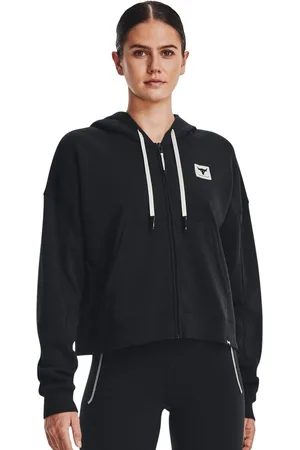 Under Armour Full Sleeves Oversized Hooded Sweatshirt