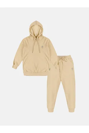 KiddoPanti Kids Fleece Hooded Tracksuits