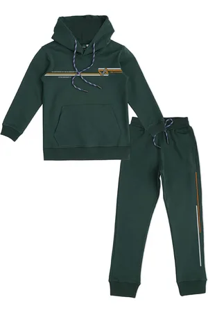 CAVIO Boys Hooded Pure Cotton T-shirt With Pyjamas