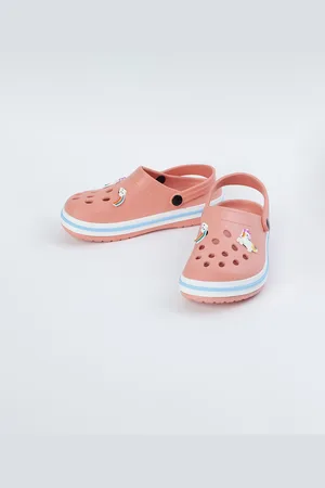 Max Collection Girls Unicorn Applique Clogs