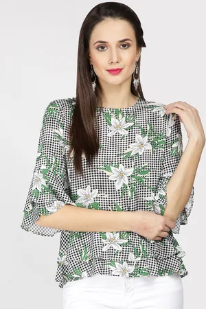 Gipsy Women Black Printed Top