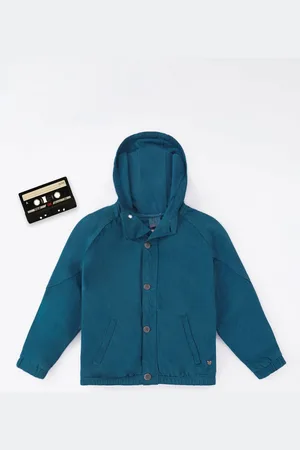 Ed-a-Mamma Boys Hooded Cotton Tailored Jacket