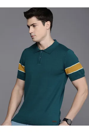 Kenneth Cole Short Sleeves Polo Collar T-shirt