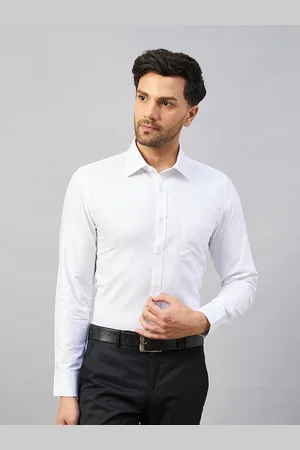 LOUIS STITCH Comfort Opaque Cotton Formal Shirt