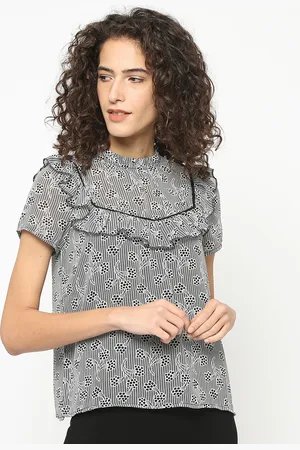 Gipsy Women Black Printed Top