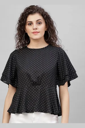 Gipsy Women Black Printed Top