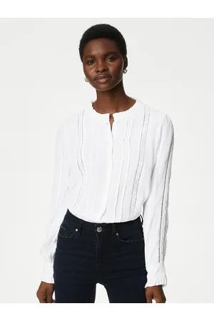 Marks & Spencer Ruffles Shirt Style Top