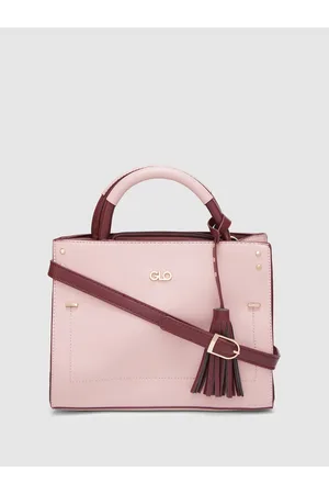 Globus Women Pink Solid Casual Handheld Bag