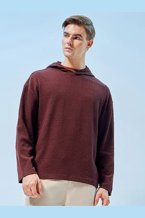 Bewakoof Hooded Oversized Pullover Sweatshirt