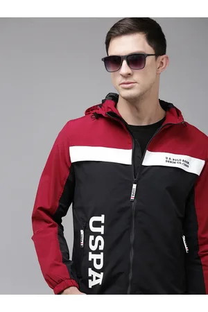 Ralph Lauren Men Colourblocked Windcheater Jacket