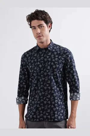 Antony Morato Floral Opaque Printed Casual Shirt