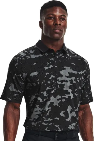 Under Armour Iso-Chill Charged Camo Printed Relaxed Fit Polo T-Shirt