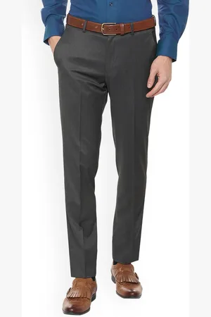 Louis Philippe Cotton Trousers » Buy online from ShopnSafe